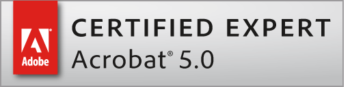 Adobe Certfied Expert Acrobat 5.0 Logo