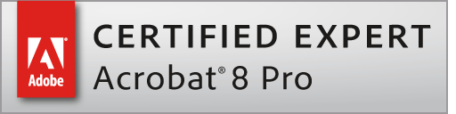 Adobe Certfied Expert Acrobat 8 Pro Logo