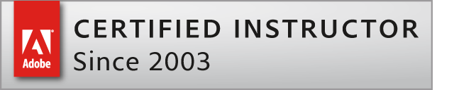 Adobe Certified Instructor Since 2003 Logo